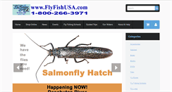 Desktop Screenshot of flyfishusa.com